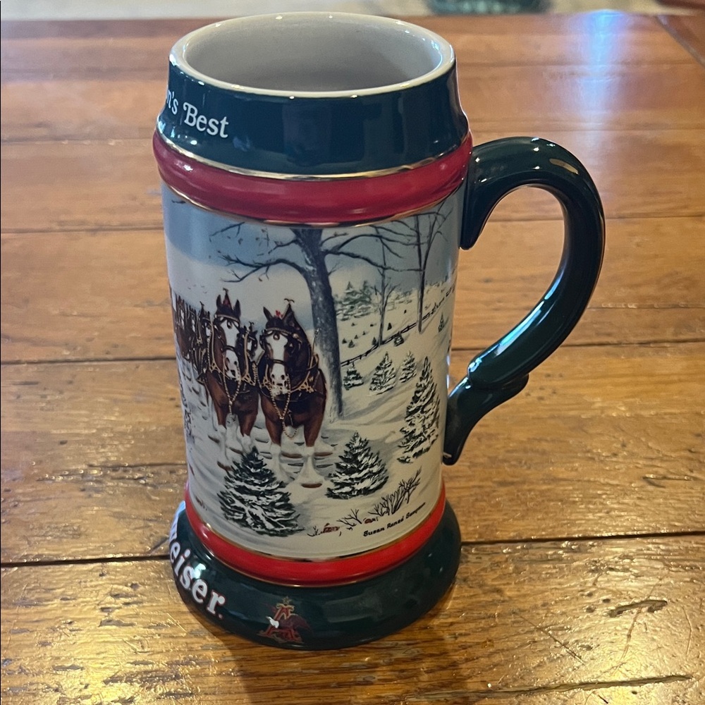 Vintage Budweiser Stein. 1991 Collector’s Series.